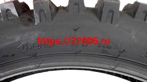 Покрышка 17" 4.60-17 Р2001, без камеры, мотоцикл, кросс FIREGUARD 250 TRAIL, WANDA фото 4