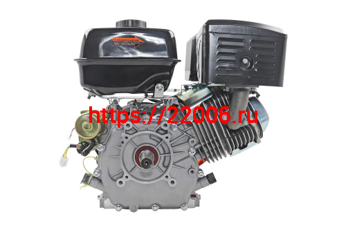 Двигатель HEMEN 18,5 л.с. с катушкой 15А180Вт 192F-2E (458 см3) электростартер, вал 25 мм фото 3