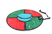 Тюбинг 85см "Ватрушка" ЭКОНОМ ТЕНТ с лепестками СВ-тп-0,9