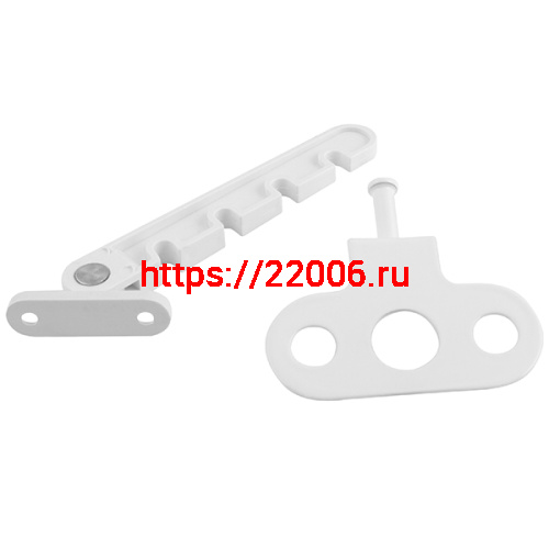 Ограничитель skobis (СКОБИС) оконный (пластик) белый