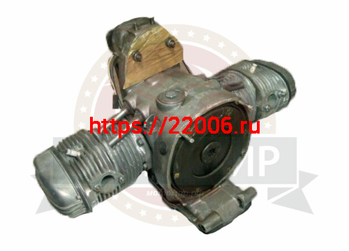 Двигатель Урал, без карбюраторов без КПП, без генератора (реставрация) Двигатель Урал, без карбюраторов без КПП, без генератора (реставрация)