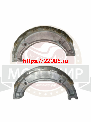 Колодки тормозные заднего барабана ИжП2 сб.4-53-1 литые (импорт) Колодки тормозные заднего барабана ИжП2 сб.4-53-1 литые (импорт)