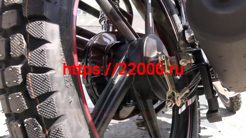 Мопед RAID INTERNATIONAL (кофр, дуги с карманами) фото 3 Мопед RAID INTERNATIONAL (кофр, дуги с карманами) фото 3