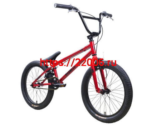 Велосипед 20" Stark'25 Madness BMX 1 (рама ст.,клещ. торм.) красный/черный/черный Велосипед 20" Stark'25 Madness BMX 1 (рама ст.,клещ. торм.) красный/черный/черный
