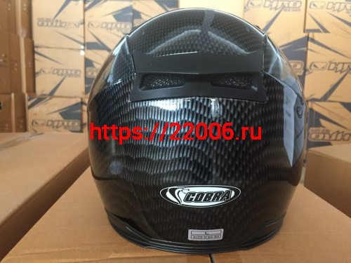 Шлем открытый 3/4 COBRA JK513, серый карбон(1), размеры XL фото 2 Шлем открытый 3/4 COBRA JK513, серый карбон(1), размеры XL фото 2
