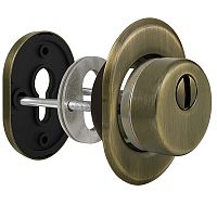 Броненакладка Fuaro (Фуаро) DEF.CRE/OV-set.9726 (DEF 9726) M6x90 врезная с чашкой AB-6 зелёная бронза