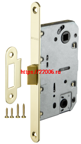 Защелка Fuaro (Фуаро) PLASTP96WC-50 (P96WC-50) GP латунь Защелка Fuaro (Фуаро) PLASTP96WC-50 (P96WC-50) GP латунь