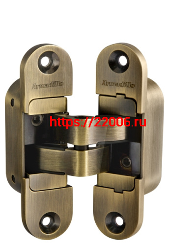 Петля Armadillo (Армадилло) скрытой установки U3D4200R AB правая (Architect 3D-ACH 40) бронза 40 кг Петля Armadillo (Армадилло) скрытой установки U3D4200R AB правая (Architect 3D-ACH 40) бронза 40 кг