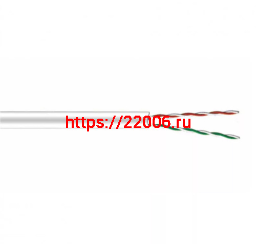 Кабель PLEXUS UTP 2PR 24AWG CCA CAT 5e, (0.48) 305м Кабель PLEXUS UTP 2PR 24AWG CCA CAT 5e, (0.48) 305м