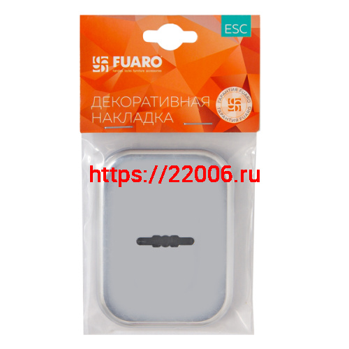 Накладка Fuaro (Фуаро) на сувальдный замок ESC.S.XL/K.486SSC (SC 486-S SQ XL) со шторкой сатинированный хром (1шт) фото 2 Накладка Fuaro (Фуаро) на сувальдный замок ESC.S.XL/K.486SSC (SC 486-S SQ XL) со шторкой сатинированный хром (1шт) фото 2