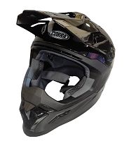 Шлем кроссовый COBRA EC H333, черный, размер L