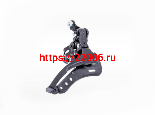 Переключатель скоростей передний, посадка 28.6/31.8, индексированный, нижняя тяга, черный 3132659-2 Переключатель скоростей передний, посадка 28.6/31.8, индексированный, нижняя тяга, черный 3132659-2