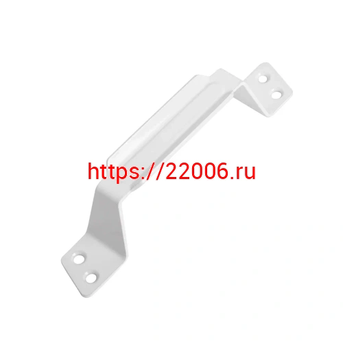 Ручка-скоба РС-80-2 белая (пакет) Ручка-скоба РС-80-2 белая (пакет)