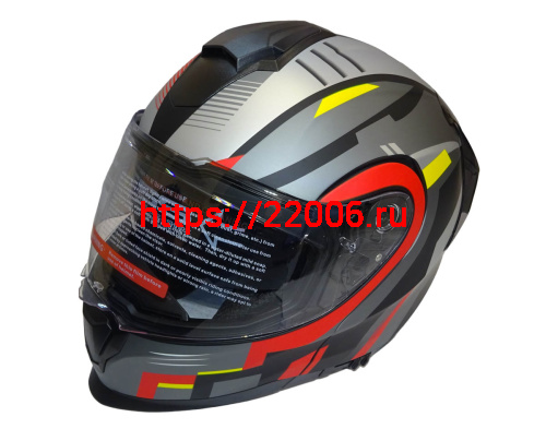 Шлем модуляр FALCON FL918, размер L, с очками, (уп. 6 шт.)