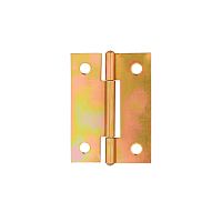 Петля Ajax (Аякс) карточная универсальная LM/IN33x48x1U YZN желтый цинк (2 шт)