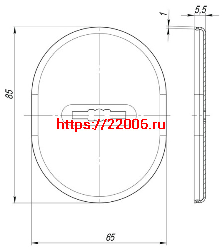 Декоративная Fuaro (Фуаро) накладка ESC 475 (90х65) SN матовый никель на сувальдный замок фото 3 Декоративная Fuaro (Фуаро) накладка ESC 475 (90х65) SN матовый никель на сувальдный замок фото 3