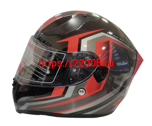 Шлем интеграл COBRA EC H128, серый/оранж, серый/син, черн/крас, черн/лайм, черн/оранж, размер L фото 3 Шлем интеграл COBRA EC H128, серый/оранж, серый/син, черн/крас, черн/лайм, черн/оранж, размер L фото 3