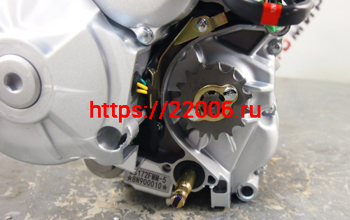 Двигатель 4т. 250 см3 172FMМ (-5) ZONGSHEN (PR250) (баланс вал.) 5МКПП, кик+электростартер фото 6 Двигатель 4т. 250 см3 172FMМ (-5) ZONGSHEN (PR250) (баланс вал.) 5МКПП, кик+электростартер фото 6