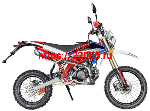 Питбайк X-MOTOS RX 125 17/14 (светотехника, фара, зеркала) фото 2