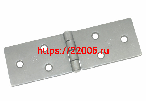 Петля карточная 128x40 цинк Петля карточная 128x40 цинк