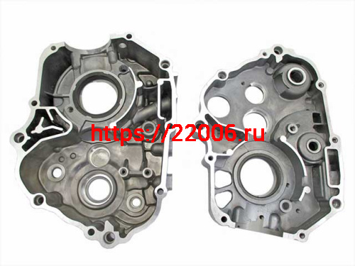 Картер двигателя левый и правый 153FMI TTR без стартерный Картер двигателя левый и правый 153FMI TTR без стартерный