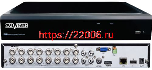 SVR-6715P SP видеорегистратор гибридный SVR-6715P SP видеорегистратор гибридный