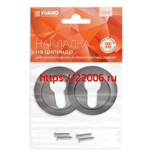 Накладка Fuaro (Фуаро) под цилиндр ET RM GR-23 графит фото 2 Накладка Fuaro (Фуаро) под цилиндр ET RM GR-23 графит фото 2