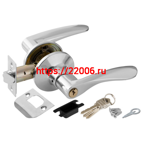 Ручка Punto (Пунто) защелка DK620 CP-ET (6020 CP-E) (кл./фик.) хром Ручка Punto (Пунто) защелка DK620 CP-ET (6020 CP-E) (кл./фик.) хром