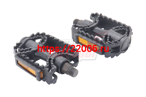 Педали детские 85х75 мм пластик 1/2 " (12,4мм) (пара)