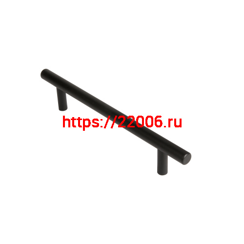 Ручка-скоба Ajax (Аякс) мебельная MB-H-005-128 мм BL черный Ручка-скоба Ajax (Аякс) мебельная MB-H-005-128 мм BL черный
