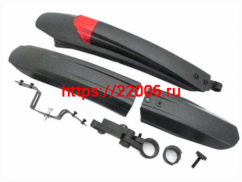 Крылья 24" пластиковые с катафотом (комплект) Крылья 24" пластиковые с катафотом (комплект)