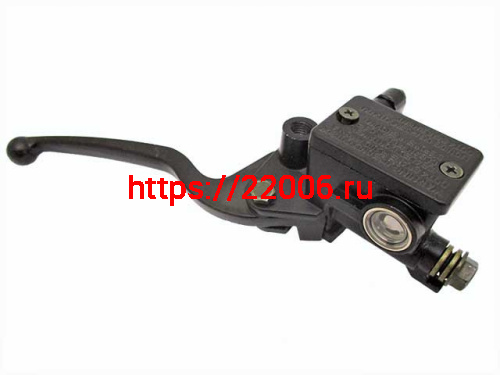 Тормозная машинка гидравлическая перед. тормоза TTR250Rb (рычаг не складн.) с крепл. под зеркало М10 Тормозная машинка гидравлическая перед. тормоза TTR250Rb (рычаг не складн.) с крепл. под зеркало М10