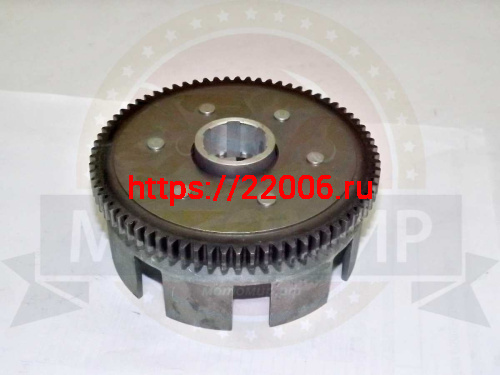 Барабан сцепления CG/CB125/150 голый Хантер, CrossFire 156FMI-162FMJ 8 пазов 73T фото 2 Барабан сцепления CG/CB125/150 голый Хантер, CrossFire 156FMI-162FMJ 8 пазов 73T фото 2