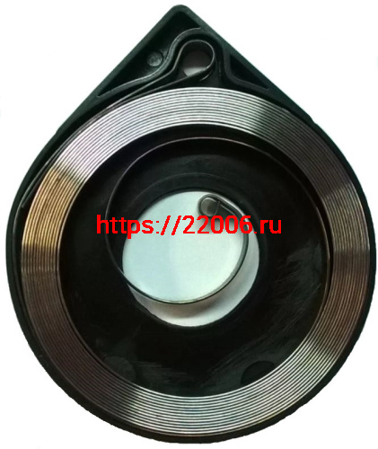 Пружина стартера Цыганка 38-62 (в металлической подложке) Пружина стартера Цыганка 38-62 (в металлической подложке)