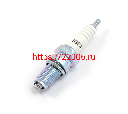 Свеча зажигания D8EA NGK скутер, квадроцикл 4-т от 125сс 2120 Свеча зажигания D8EA NGK скутер, квадроцикл 4-т от 125сс 2120
