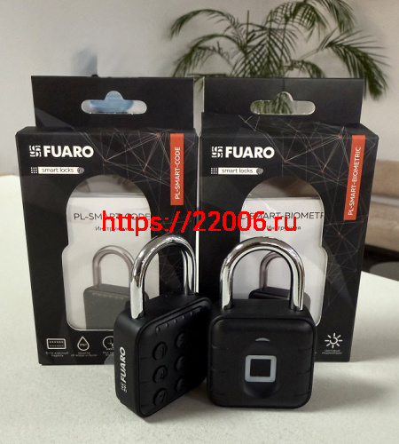 Замок Fuaro (Фуаро) навесной умный кодовый PL-SMART-CODE подвес