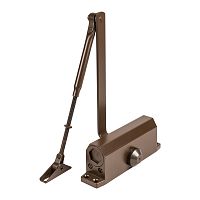 Доводчик Ajax (Аякс) дверной DCTR50-100 hold open BR коричневый