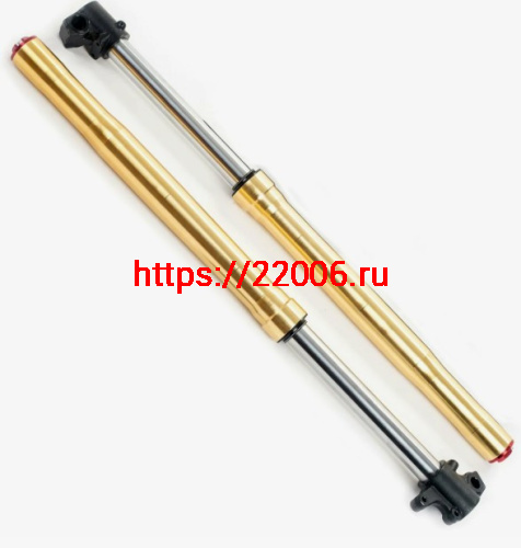 Перья вилки KAYO Т2 (L-810mm) золотые Перья вилки KAYO Т2 (L-810mm) золотые