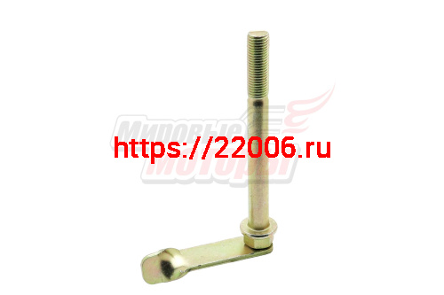 Болт крепления лыжи (ручной, несъемная шайба, L-100мм) T125,T150,МУХТАР,МУХТАР-7,МУХТАР-15