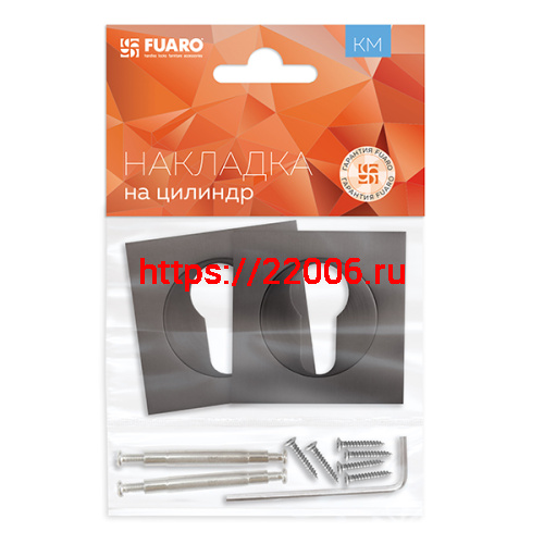 Накладка Fuaro (Фуаро) под цилиндр ET.K.KM52 (ET KM) GR-23 графит фото 2 Накладка Fuaro (Фуаро) под цилиндр ET.K.KM52 (ET KM) GR-23 графит фото 2