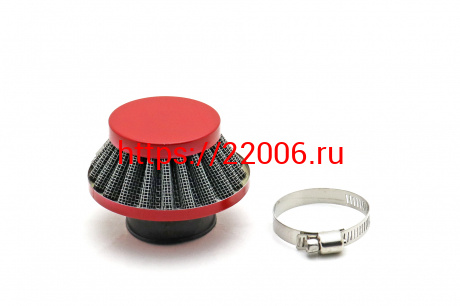 Фильтр воздушный (4) КОНУС 40мм (d=35 mm) КРАСНЫЙ (wk-1005) АТВ,Мопед Фильтр воздушный (4) КОНУС 40мм (d=35 mm) КРАСНЫЙ (wk-1005) АТВ,Мопед