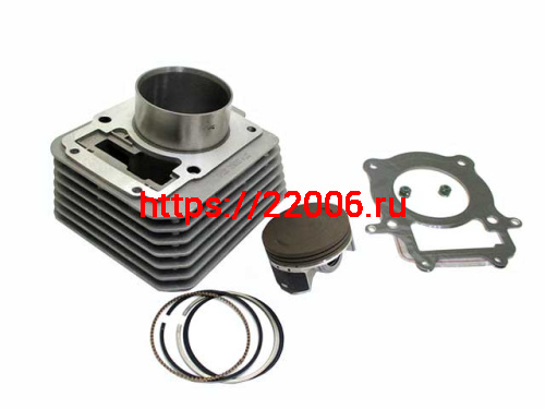 Цилиндро-поршневая группа 172FMM 250см3 d-72mm p-16 (CB250D-F) тефлон