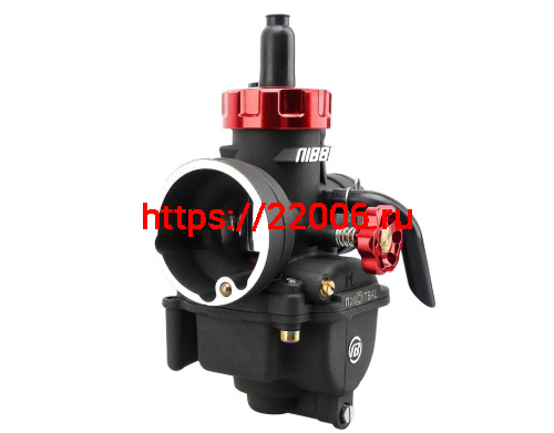 Карбюратор NIBBI Racing PE26 (YJ), реком.двиг. 140-160 см3 (вход/выход 26 и 48 мм) фото 3