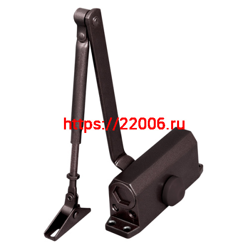 Доводчик Punto (Пунто) дверной SDC2040 BR 55-80 кг (коричневый) Доводчик Punto (Пунто) дверной SDC2040 BR 55-80 кг (коричневый)