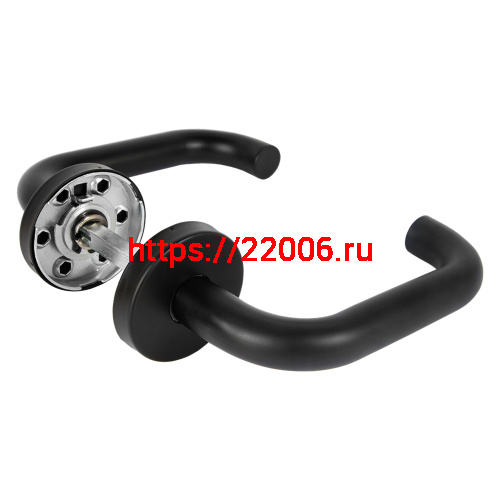 Ручка Fuaro (Фуаро) раздельная R.DSS201-0203/19 (8х110 мм) (INOX 201) BLACK