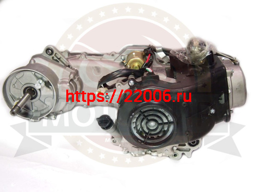 Двигатель скутер 4х такт. GY6-80 (короткий 10") 70 см3 (дл. ось на 2 амортизатора) фото 2 Двигатель скутер 4х такт. GY6-80 (короткий 10") 70 см3 (дл. ось на 2 амортизатора) фото 2