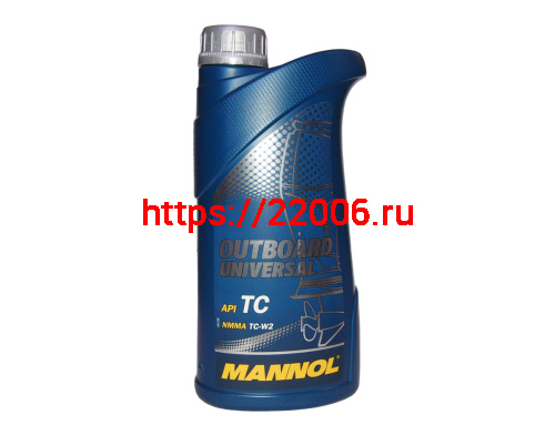 Масло MANNOL OUTBOARD 2T, MARINE Universal API TC. NMMA TC-W2 , минер. 1л (лодочные моторы ) Масло MANNOL OUTBOARD 2T, MARINE Universal API TC. NMMA TC-W2 , минер. 1л (лодочные моторы )