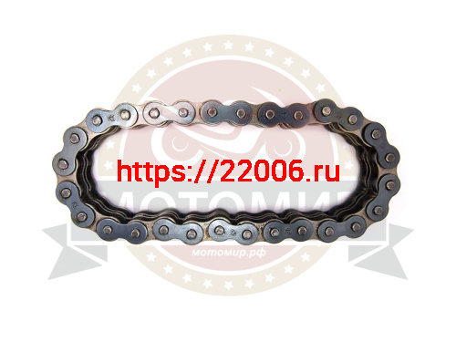 Цепь 28 зв. 2-х рядная 2ПР 15.875-45,4 Каскад фото 2 Цепь 28 зв. 2-х рядная 2ПР 15.875-45,4 Каскад фото 2