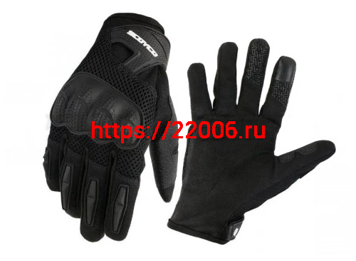 Перчатки SCOYCO (оригинал) МС-58-2 черные, р-р XL Перчатки SCOYCO (оригинал) МС-58-2 черные, р-р XL