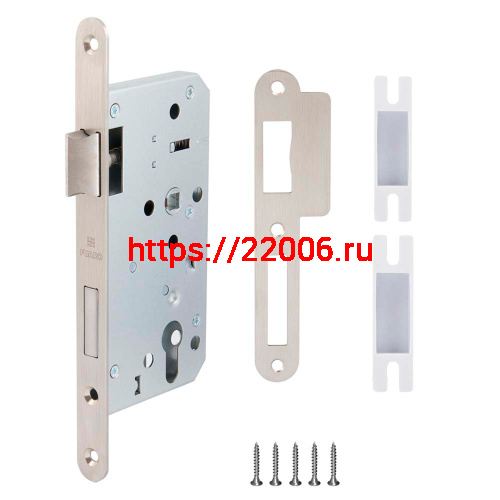 Замок Fuaro (Фуаро) врезной DD.INOX/C-55.72 (лиц.планка 20 мм) фото 2
